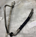 02-06 Harley Davidson V-Rod VRSCA VROD Oil Cooler Radiator Line Pipe Hose #1