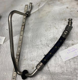 02-06 Harley Davidson V-Rod VRSCA VROD Oil Cooler Radiator Line Pipe Hose #1