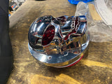LED Skull Cover Rear Brake Tail Light Truck Trailer Chopper Custom Semi Assy