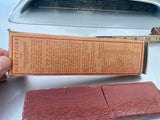 Vtg Zubian Sealing Canning Jar Wax Orig Box Advertising 1920's Antique Collectib