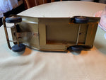 Vtg 70s Car Rolls Royce Gin Scotch Decanter Shot Glasses Music Box "How Dry I Am