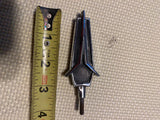Vtg 1967 Plymouth Belvedere Satellite V8 Hood Ornament Mopar GTX JET Emblem Badg