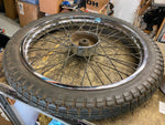 Mini Drum Custom Chopper Spoke Wheel Chopper Stopper 1.85x19 Vtg Harley HOnda