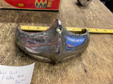 Vtg Front Fender Tip Trim Indian Chief 1940's Nation built national cycle Patina