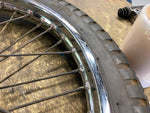 Mini Drum Custom Chopper Spoke Wheel Chopper Stopper 1.85x19 Vtg Harley HOnda