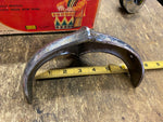 Vtg Front Fender Tip Trim Indian Chief 1940's Nation built national cycle Patina