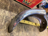 Vtg Front Fender Tip Trim Indian Chief 1940's Nation built national cycle Patina
