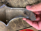 Vtg Front Fender Tip Trim Indian Chief 1940's Nation built national cycle Patina