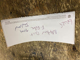Vtg Front Fender Tip Trim Indian Chief 1940's Nation built national cycle Patina