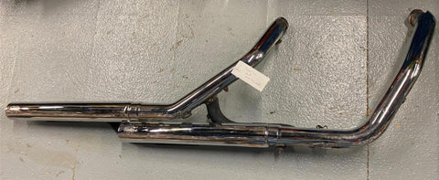 Vance Hines Mufflers Harley Dyna FXD OEM Head Pipes Exhaust Mount Assy 1991-05?