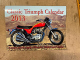 Classic Triumph Calendar 2013 - 12 month of Bonnies, Trophys & T-Birds