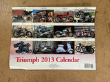 Classic Triumph Calendar 2013 - 12 month of Bonnies, Trophys & T-Birds