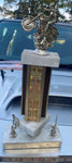 Vtg 1977 MX Motorcycle Racing Trophy Stoney Canyon Ahrma Moto Cross Dirt bike!