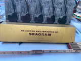 Vtg 1960's Seagrams Whiskey 100 Pipers Light Sign Beer Tavern Advertising Cave!