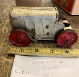 Vtg 40's Louis Marx Wind Up Tin Toy Tractors Dozer Bulldozer Heavy Equipment!