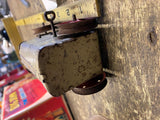 Vtg 40's Louis Marx Wind Up Tin Toy Tractors Dozer Bulldozer Heavy Equipment!