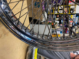 Front Custom 60 Spoke Wheel 3.5x19 Street Road Wide Glide FLH Dual Disc Touring