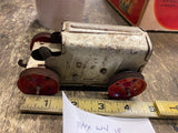 Vtg 40's Louis Marx Wind Up Tin Toy Tractors Dozer Bulldozer Heavy Equipment!