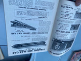 Vtg All-Nation Hobby Shop O Gauge Catalog Lionel Flyer Marx toy Train 50's Book!