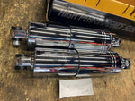 Billet 12" Covered Shocks OEM Harley Dyna CVO Superglide Street Bob Wide Glide