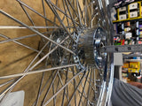Front Custom 60 Spoke Wheel 3.5x19 Street Road Wide Glide FLH Dual Disc Touring