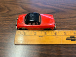 Vintage 1960s Made In Japan Tin Friction Kaname Sangyo? Volvo Red Car Toy