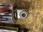 Billet 12" Covered Shocks OEM Harley Dyna CVO Superglide Street Bob Wide Glide