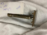 VTG Gillette Old Type Shaving Safety Razr Open Comb 20's Ball End Barber #4