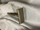 VTG Gillette Old Type Shaving Safety Razr Open Comb 20's Ball End Barber #4