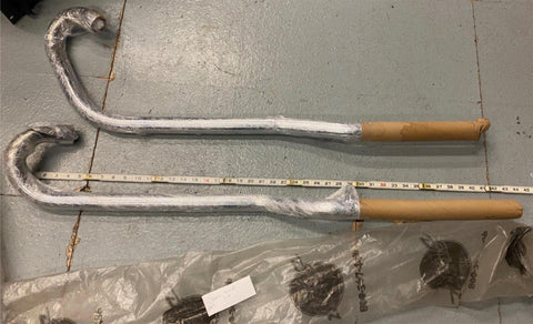 MAC BSA Triumph HIgh Pipes Scrambler T120 Chopper Bonneville hornet Lightning