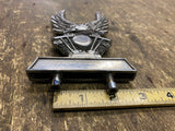 Sissybar Insert EAgle Harley Backrest Shovelhead Motor Vtg Chopper Custom Ironhe