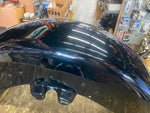 New T/o Front Fender Vivid Black Harley Touring FLH Glide Ultra Factory 13< OEM!