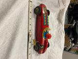 VTG Wind uP Tin Toy Race Car Formula Germany Japan key 50's Russ Berry Works!