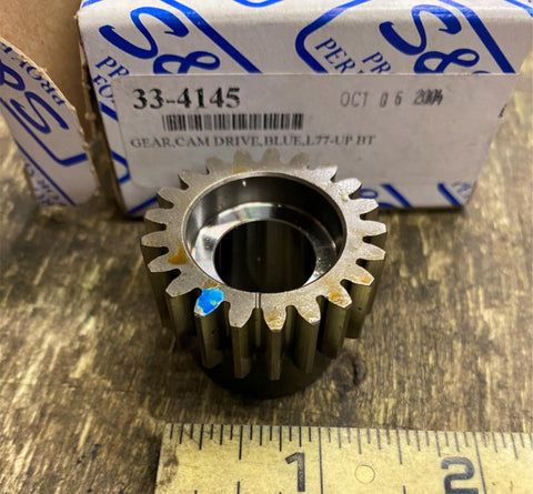 Blue Pinion Gear 33-4145 S&S Cycle Shovelhead Evo Harley Chopper 1977^ FXR Softa