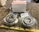 Raked Fork Neck Cup Kit Chrome Shovelhead Softail Chopper 3 Degree Bearings Twin
