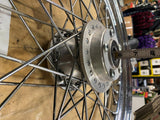 Stock Front wheel Harley Dyna 2.5x17 Chrome Spoke 25mm FXD FXDL Wide Glide Super
