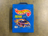 Hot Wheels Racing 48 Car Carry Case 1999 Mattel Filled With Mixed Cars