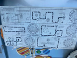 Vtg Mattel Toy Major Mason Star Seeker Station Vehicle Space Astronaut Orig box!