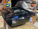 Viking Premium Motorcycle Tour Pack Harley Touring Black Pad Ultra Cla FLH Glide