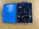 Hot Wheels Racing 48 Car Carry Case 1999 Mattel Filled With Mixed Cars