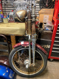Front Fork Springer Softail Assy FXSTS OEM Harley Wheel Brake Risers Chopper Cus