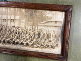 Vintage 1941 WWII Era United States Army Bootcamp Platoon Military Photo