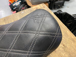Saddleman Step Seat M8 2017^ Low Rider S FXLR Harley Diamond Stitch FXLRS GEL