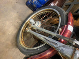 Front Fork Springer Softail Assy FXSTS OEM Harley Wheel Brake Risers Chopper Cus