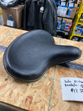 Solo Seat Harley Panhead Knucklehead UL Flathead new peeling top Black