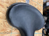 Solo Seat Harley Panhead Knucklehead UL Flathead new peeling top Black