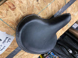 Solo Seat Harley Panhead Knucklehead UL Flathead new peeling top Black