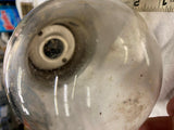 CROUSE HINDS Vtg Industrial Explosion Proof Light Fixture Globe Glass Factory ch