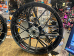 Fugative Front Rear Mag Wheels Harley Bagger FLH 19x3.50 5x18 Street Road Glide