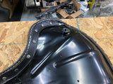 Solo Seat Harley Panhead Knucklehead UL Flathead new peeling top Black